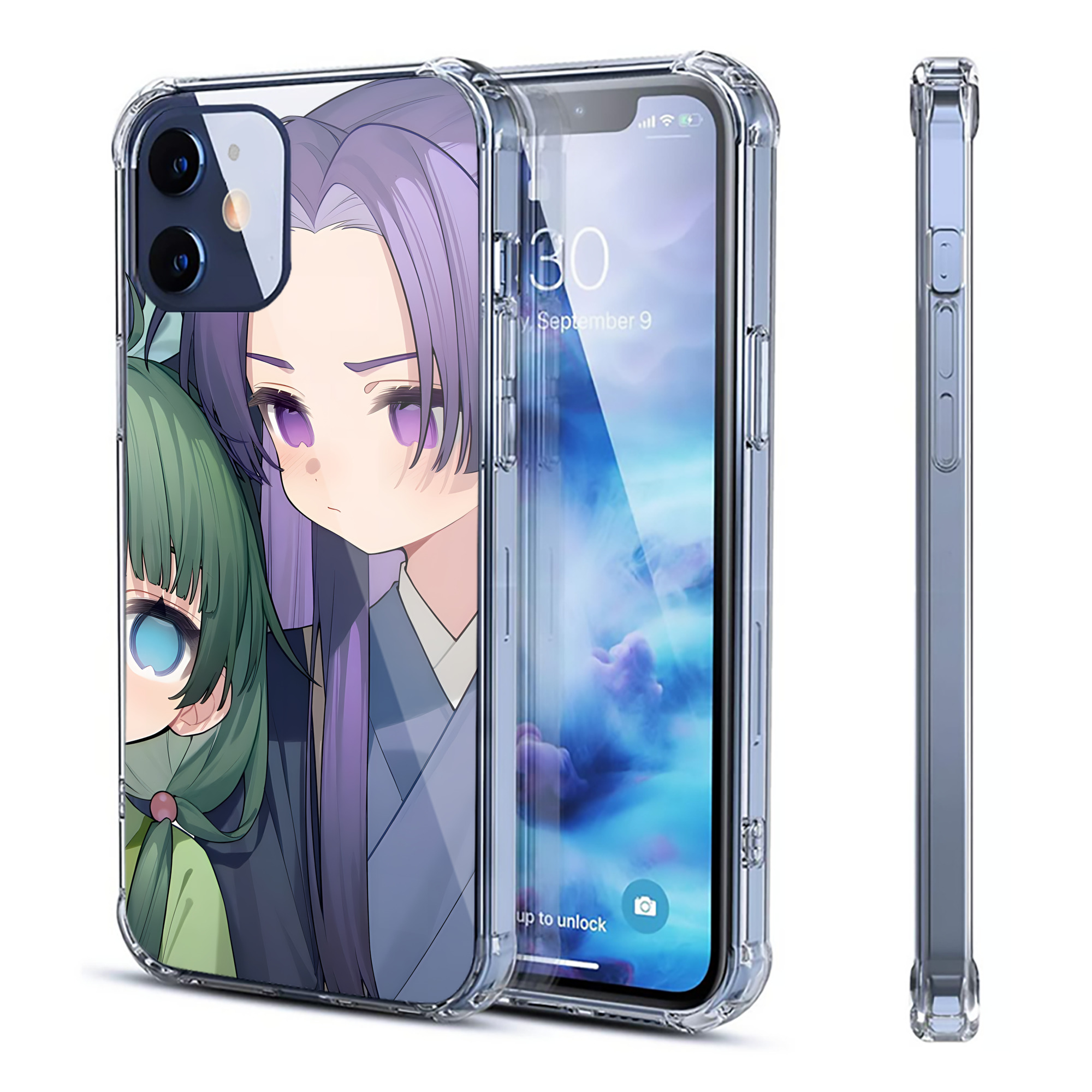 （画像用） 薬屋のひとりごと The Apothecary Diaries 【iPhone 12シリーズ対応】透明スマホケース（クリアソフトケース）